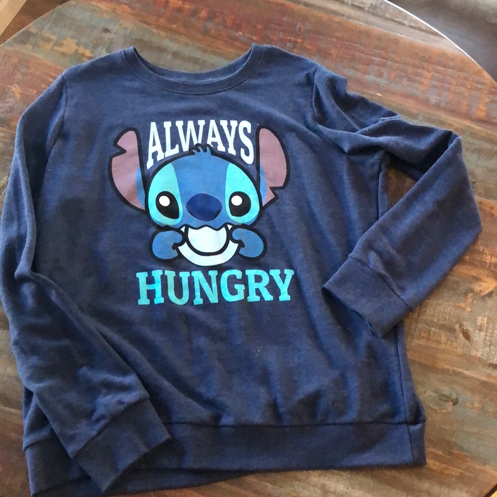 Always Hungry Stitch sweatshirt